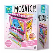 slomart STNUX Kreativna škatlica Mozaik Macko z ogledalom