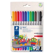 Staedtler flomastri, Noris Club, obojestranski, 12/1, v kartonski škatli