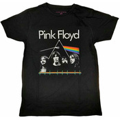 Pink Floyd Majica DSOTM Band & Pulse Black L