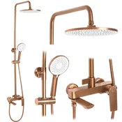 Komplet za prhanje REA AVALON Copper BRUSH