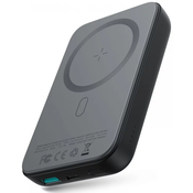 Joyroom powerbank 10000mAh 20W Power Delivery Quick Charge magnetni brezžični polnilec Qi 15W za iPhone, združljiv z MagSafe, črn (JR-W020 black)
