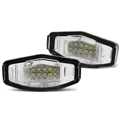 Mstyling LED osvetlitev registrske tablice z ohišjem Honda Civic / City / Legend / Accord