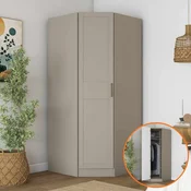 Hanah Home BA293 ormar 91 × 210 × 57,5 cm, pešcana