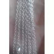 925 srebro gotov lanac iz alkica 50 cm