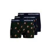 Jack & Jones Junior Spodnjice JACGATE DEER temno modra/karamel/temno zelena/bela