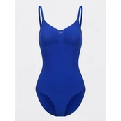 cfab Oblikovanje postave Bodysuit Sculpting Shapewear mit Slip kobalt modra