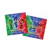 PJ Masks Rođendanski ubrusi 33 cm / 20 kom