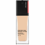 Shiseido Synchro Skin Radiant Lifting Foundation posvetlitveni lifting tekoči puder SPF 30 odtenek 220 Linen 30 ml