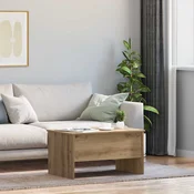 Klubska miza Umetni hrast 102 x 50,5 x 46,5 cm Inženirski les