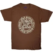 Black Sabbath Henry Pyramid Emblem Chocolate Brown XL Majica