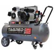 Brezoljni kompresor 10 BAR 100L 3 batni, zmogljiv TA3390