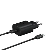 Kucni punjac Super Fast 25W/3A za PD + kabl type-C na Type C crni HQ