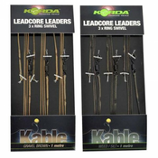 Korda -Leadcore Leaders 3x Ring Swivel-