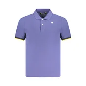 K-WAY POLO SHORT SLEEVE MEN BLUE