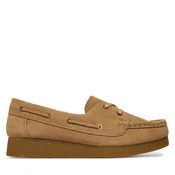 Nizki čevlji Clarks WallabeeEVOSea 26186339 Rjava