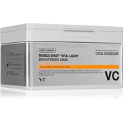VT Cosmetics Osvetljevalna maska za obraz z vitaminom C Reedle Shot Vita-Light Brightening Mask - 320 g/30 kos