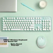 Mofii Tastatura, Bežicna, Zeleno-bela