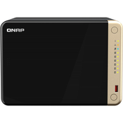6-Bay QNAP TS-664-8G Intel® Celeron® - N5095 - Schwarz