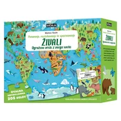 Učila Živali - knjiga in sestavljanka