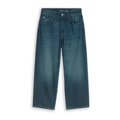 TOM TAILOR Kavbojke temno modra/pastelno zelena
