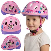 Disney DISNEY Minnie Mouse Varna kolesarska čelada za dekleta, nastavljiva 44-48 cm