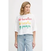 Bombažna kratka majica United Colors of Benetton x Stranger Things
