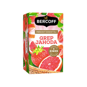 Sadni čaj – grenivka, jagoda in cink, 16x2 g