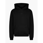 cfab Majica Menswear Relaxed Fit Classic Hoodie črna