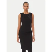 Marciano Guess Cocktail obleka G6BK38 K7352 Črna Slim Fit