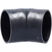 Geberit HDPE koleno 75/45, črne barve (HDPE odvodnjavanje)
