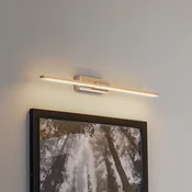 MCJ LED stenska svetilka Miroir 60 cm krom 3000K - Kopalnica - Sodobni - krom, matirana bela - Kovina