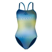 Womens swimwear aqua sphere essential tie back multicolor xxs - uk28