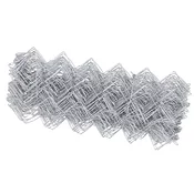 vidaXL Ograja s verigo 0.8x10 m Galvanizirano jeklo