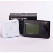 Nero Sobni bežicni termostat WL3-RF, Dnevni, Crni