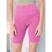 Sinsay - Bešavne rebraste biciklisticke šorce - roze