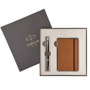 Parker poklon set royal urban black ct - hemijska olovka + notes ( PK68288 )