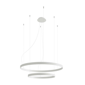 Thoro TH.176 - LED Lestenec na vrvici RIO LED/80W/230V CRI90 3000K bela