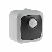 Nadgradni PIR senzor gibanja za vlažne prostore IP44 250V 2-500W siv