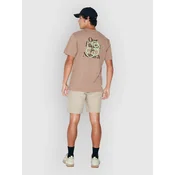 Mons Royale Yonder Merino Organic Cotton Tech Tee mocha