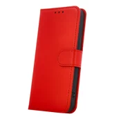 Onasi preklopna torbica Fancy Diary gladka Samsung Galaxy A56 - rdeča