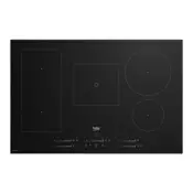 Beko HII85770UFT Crno Ugradbeni 80 cm Indukcijska ploča sa zonom 5 zone(s)