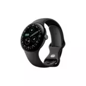 Google Pixel Watch 4 (45mm) pametna ura, mat črna/temno črn
