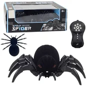 slomart Pajek daljinsko voden RC LEAN TOYS - črna vdova, dimni učinek, zvoki