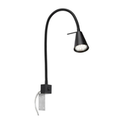 Briloner 2080-015 - LED zidna lampa COMFORT LIGHT 1xGU10/5W/230V crna