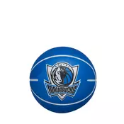 Wilson NBA DRIBBLER DALLAS MAVERICKS, žoga mini, modra WTB1100PDQDAL