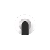 Searchlight 95410BK - LED zidna svjetiljka TARGET LED/7W/230V crna