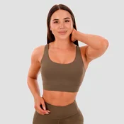 GymBeam Sportski grudnjak Cut-Out Olive XL