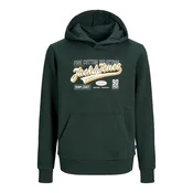 Jack & Jones Junior Majica med/temno zelena/bela