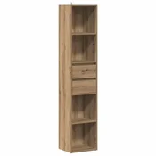 Vidaxl Knjižna omara artisan hrast 36x30x171 cm inženirski les