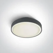 STROPNA SVETILKA LED 24W/1440lm/IP65/230V/fi.300mm/ANTRACIT DM67280AN/AN/W